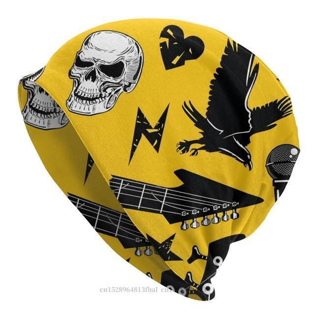 Beanie Skullie Cap Punk Rock Ace Of Spades Biker Skater Street Ski Cap