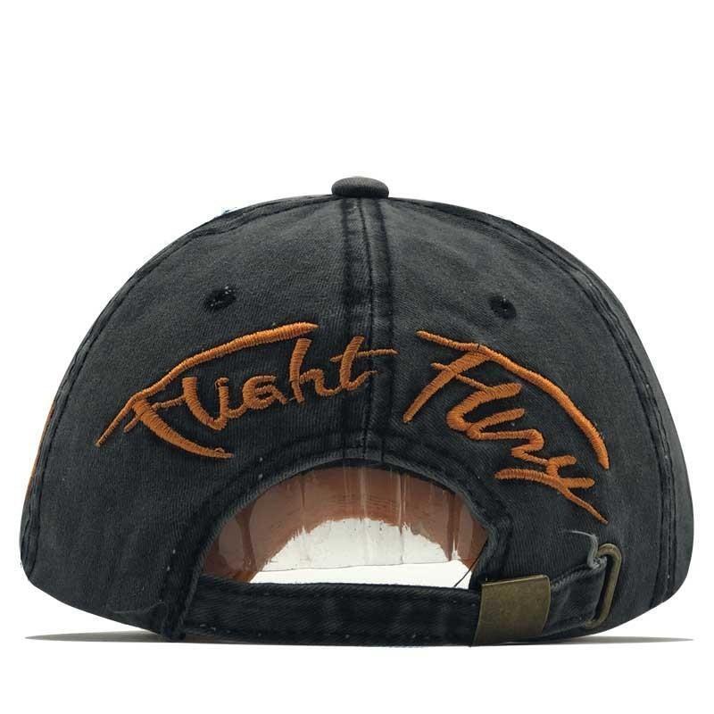 Mens Baseball Cap Classic Trucker Hat Eyes Embroidered Adjustable Visor Ballcap